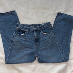 Old Navy Slouchy Straight High-Rise Denim Jeans Girls Size 16